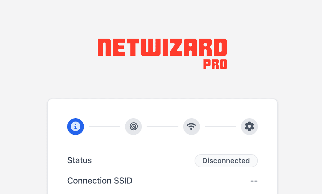Captive portal with a custom logo