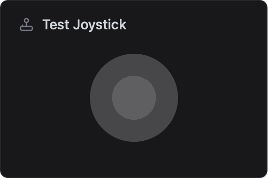 Joystick card