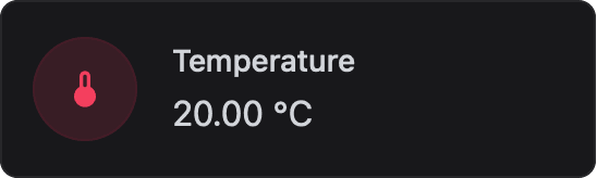 Temperature card