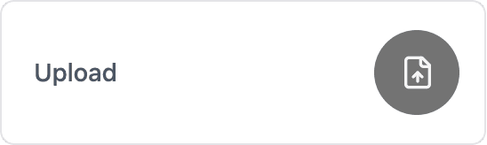 File upload card