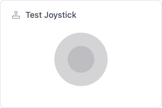 Joystick card