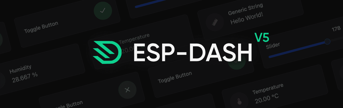 ESP-DASH dashboard