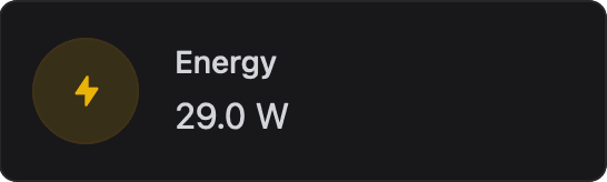 Energy card