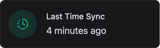 Time difference card