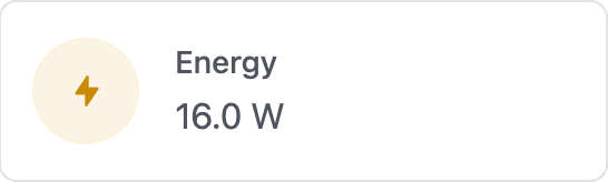 Energy card