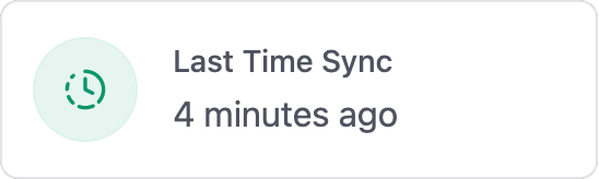 Time difference card