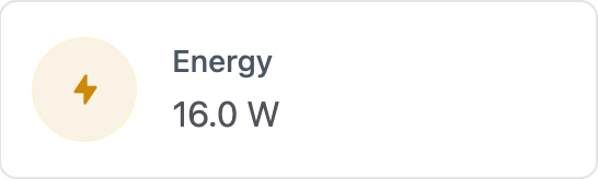 Energy card
