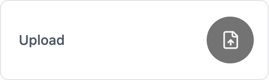 File upload card